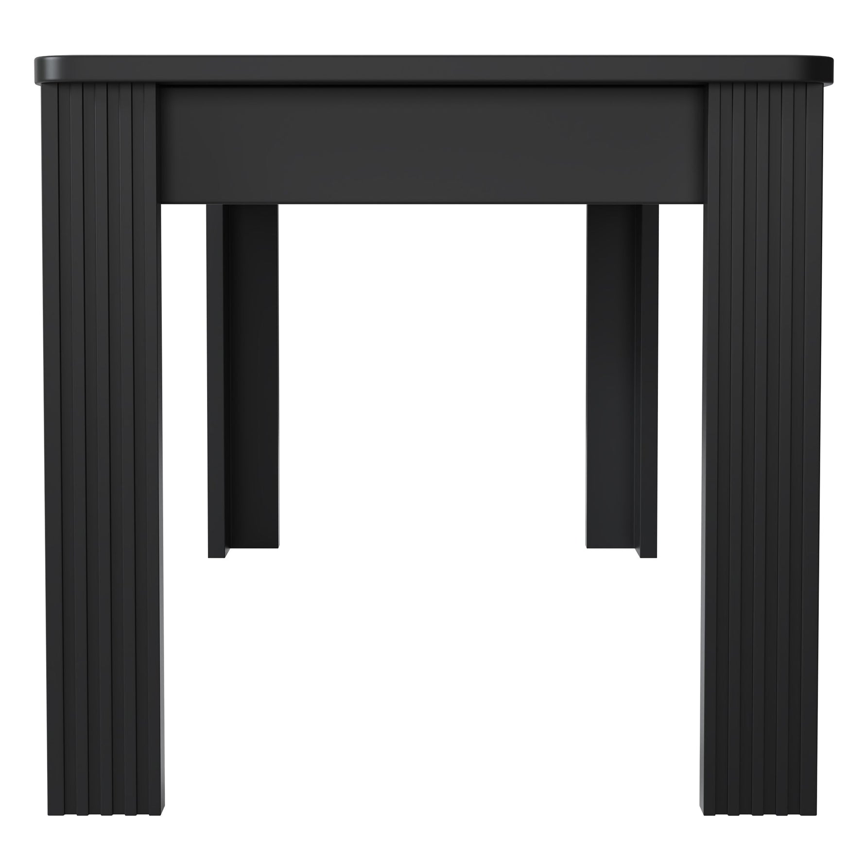 Dining Table Rectangular Modern Simple - Black