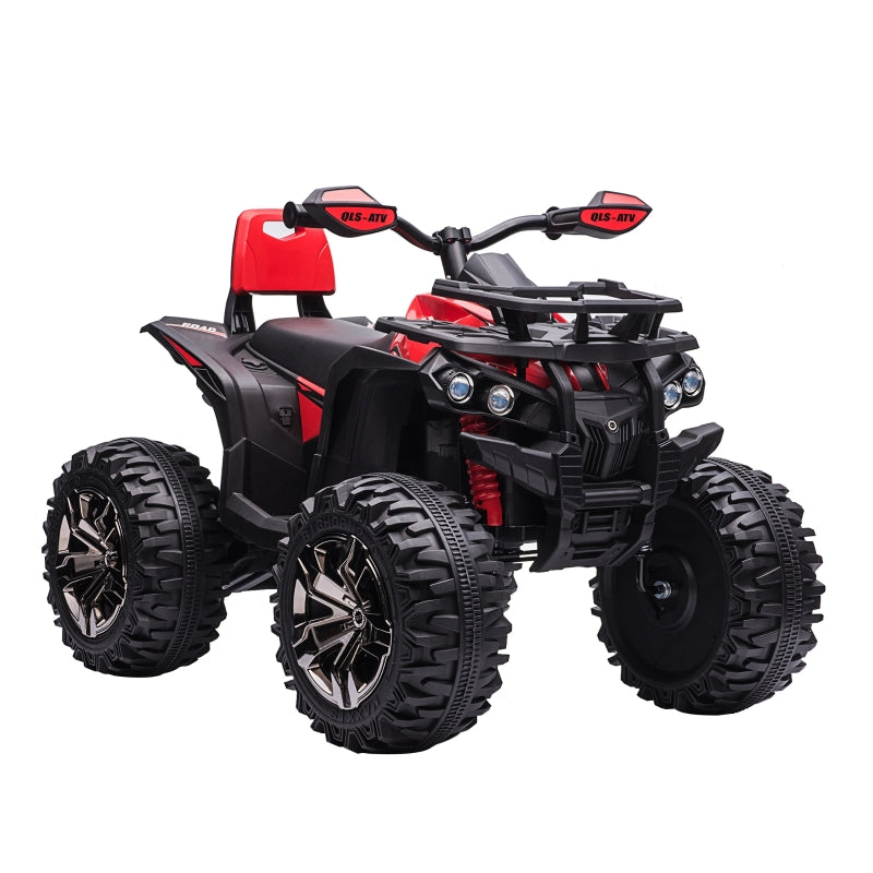 Electric Children's Quad Bike with LED Headlights and Music Player, 3-8 km/h, 3-5 Years Old