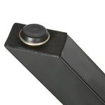 Table Legs X-Shape for Dining Desk Coffee Table Steel Black